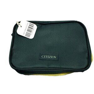 CITIZEN Watch Green Gadget Case Zipper Closure Organizer
